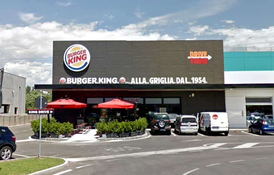 Burger King San Giovanni Lupatoto veduta esterna