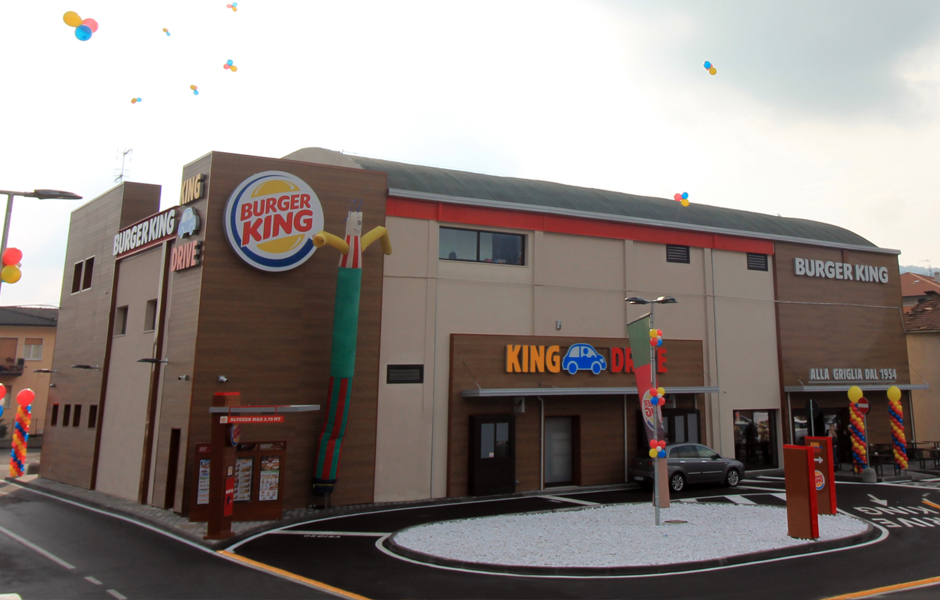 Burger King Concesio veduta esterna