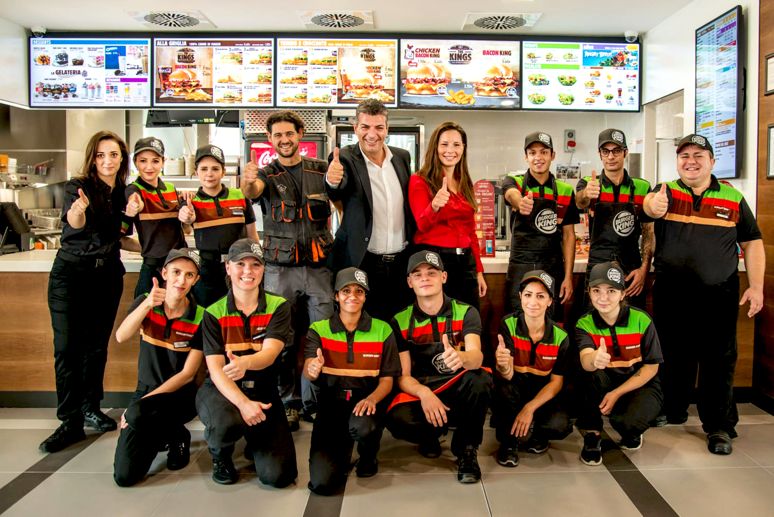 la squadra di Burger King by Arilica